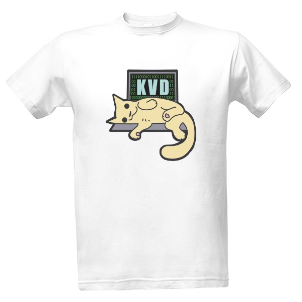 Tričko s potiskem Kočička KVD 2025
